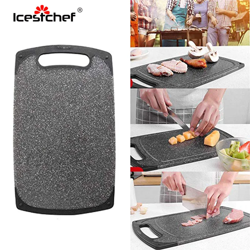 ICESTCHEF 1 Pcs Plastic Chopping Board Imitation Marble Cutting Board Dishwasher Safe Fruit Vegetable Kitchen Tools
ICESTCHEF 1 Pcs Plastic Chopping Board Imitation Marble Cutting Board Dishwasher Safe Fruit Vegetable Kitchen Tools