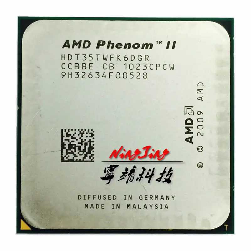 AMD Phenom II X6 1035T 1035 2.6G Six-Core CPU processor HDT35TWFK6DGR Socket AM3
AMD Phenom II X6 1035T 1035 2.6G Six-Core CPU processor HDT35TWFK6DGR Socket AM3