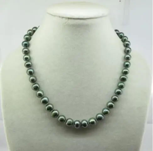 Free Shipping >>>> Nice 9-10mm Green Fresh Water Pearls 18Inch Necklace In Silk Pouch
Free Shipping >>>> Nice 9-10mm Green Fresh Water Pearls 18Inch Necklace In Silk Pouch