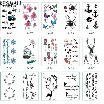 KESMALL 30Pcs Flower Waterproof Temporary Tattoo Sticker For Kids Butterfly Body Stickers Women Multi Design Fake Tattoos CO831
KESMALL 30Pcs Flower Waterproof Temporary Tattoo Sticker For Kids Butterfly Body Stickers Women Multi Design Fake Tattoos CO831