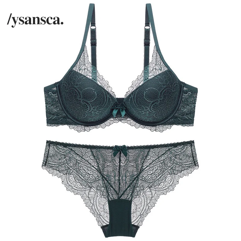 YSANSCA Sexy gathers comfortable ultra-thin flowers fresh fresh lace breathable underwear women bra set
YSANSCA Sexy gathers comfortable ultra-thin flowers fresh fresh lace breathable underwear women bra set