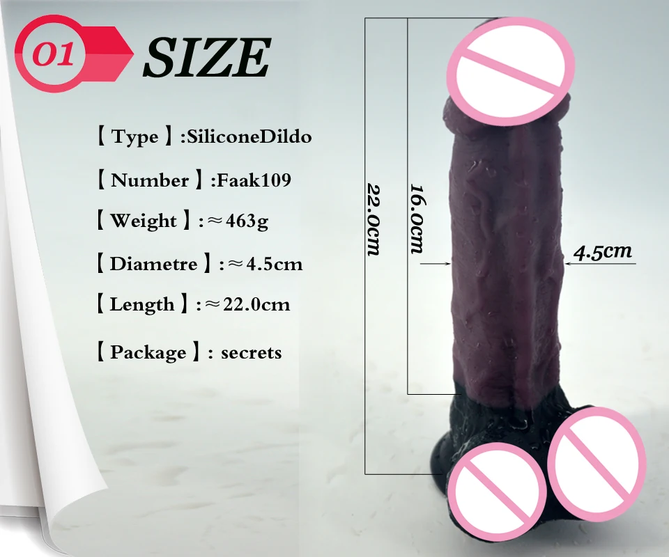 Silicone Solid Huge Dildo Specializing In The Production Of Dildo Personalized Adult Sex-toy For Woman Inserted Vagina