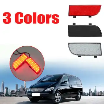 Pair LED Rear Bumper Reflector Spotlight Fog Tail Brake Light reverse light Reversing lamp for Mercedes-Benz Vito Viano W639
Pair LED Rear Bumper Reflector Spotlight Fog Tail Brake Light reverse light Reversing lamp for Mercedes-Benz Vito Viano W639