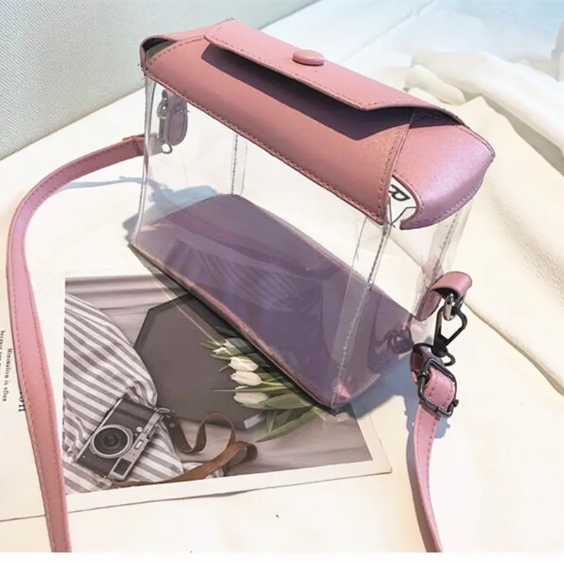 New Brand Women PVC Clear Bags PU LeatherFashion Designer Summer Beach Bags Small Handbags
New Brand Women PVC Clear Bags PU LeatherFashion Designer Summer Beach Bags Small Handbags