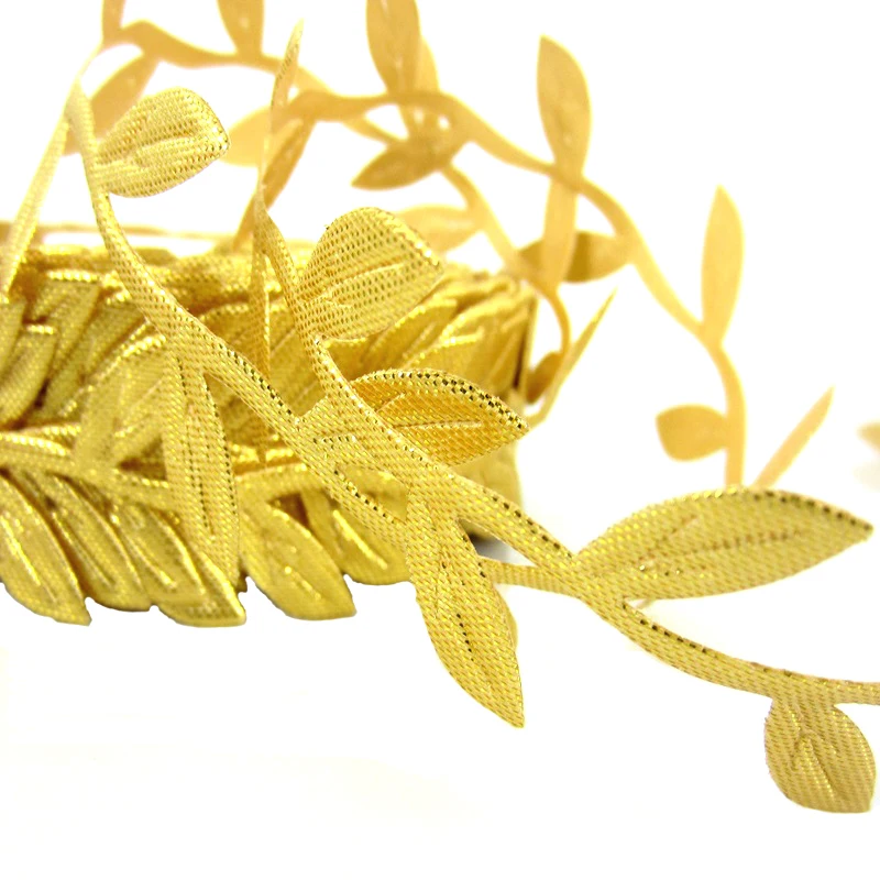 1 Roll 20yards Gold Leaf Leaves Ribbon For craft Headband Decoration Satin Leaves Ribbon 1" 25mm
1 Roll 20yards Gold Leaf Leaves Ribbon For craft Headband Decoration Satin Leaves Ribbon 1" 25mm