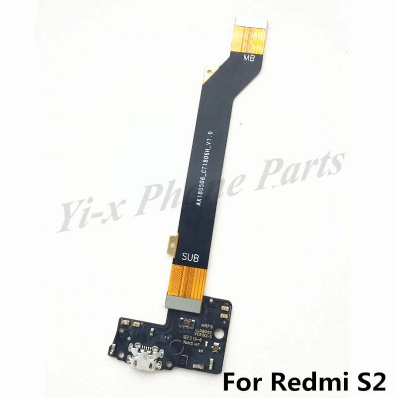 For Xiaomi Redmi S2 USB Charging Board Flex Cable & Motherboard MainBoard Main Board Connections Flex Cable For Redmi Y2
For Xiaomi Redmi S2 USB Charging Board Flex Cable & Motherboard MainBoard Main Board Connections Flex Cable For Redmi Y2
