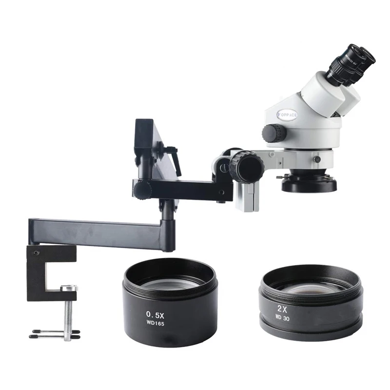 Professional Zoom Dissecting Microscope Binocular Stereo Microscope,WF10X/20mm Eyepiece,3.5-90X Magnification,0.7-4.5X Zoom Lens
Professional Zoom Dissecting Microscope Binocular Stereo Microscope,WF10X/20mm Eyepiece,3.5-90X Magnification,0.7-4.5X Zoom Lens