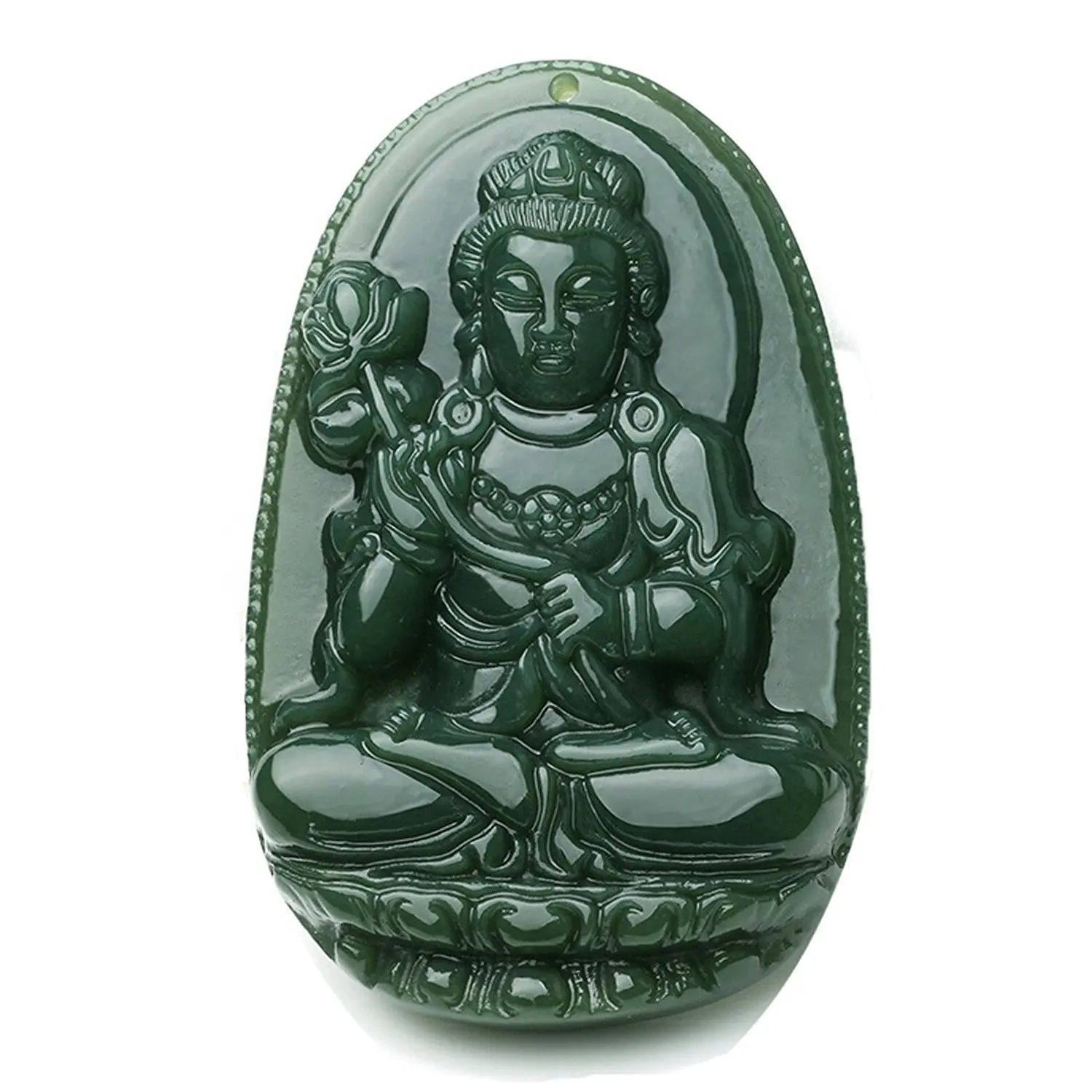 Natural handmade cinnabar carving xiang dragon guanyin Buddhism Lotus Pendants