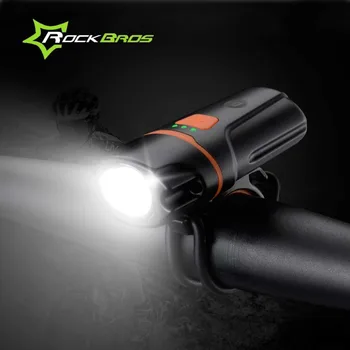 ROCKBROS USB Rechargeable Bicycle Headlight Waterproof MTB Road Bike Flashlight Cycling Handlebar Power Bank Bike Accessories
ROCKBROS USB Rechargeable Bicycle Headlight Waterproof MTB Road Bike Flashlight Cycling Handlebar Power Bank Bike Accessories
