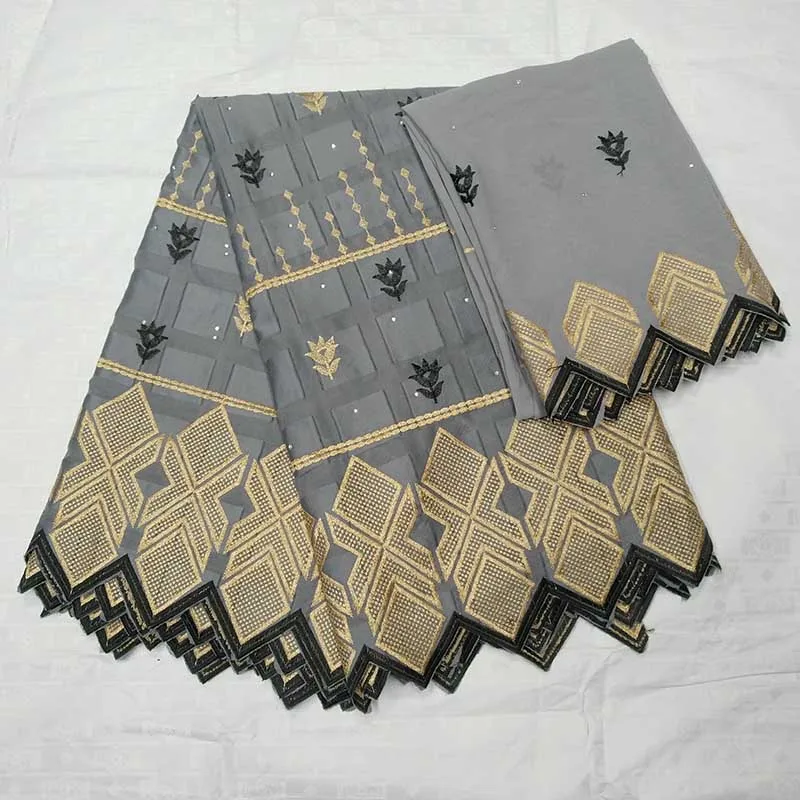 Gray High Quality Stones Swiss Voile Lace Switzerland African Embroidered Lace Fabric 2019 Nigerian 100% Cotton for Man/Women
Gray High Quality Stones Swiss Voile Lace Switzerland African Embroidered Lace Fabric 2019 Nigerian 100% Cotton for Man/Women