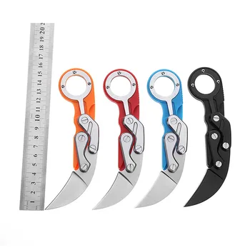 Caswell Hunting folding knives Karambit CS GO claw knife camping outdoor survival pocket tactical tools mini EDC gift OEM
Caswell Hunting folding knives Karambit CS GO claw knife camping outdoor survival pocket tactical tools mini EDC gift OEM