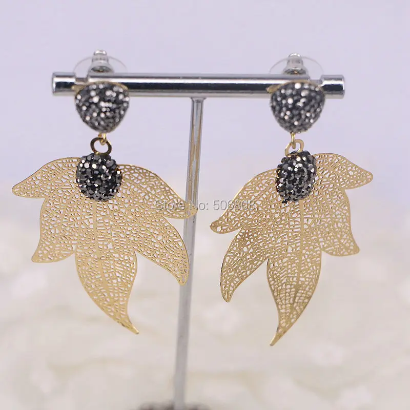 6Pairs Gold Color New Design Style Fashion Charm Elegant Simple Vintage carved maple leaf Earrings Dangle Jewelry ZYZ160-8465
6Pairs Gold Color New Design Style Fashion Charm Elegant Simple Vintage carved maple leaf Earrings Dangle Jewelry ZYZ160-8465