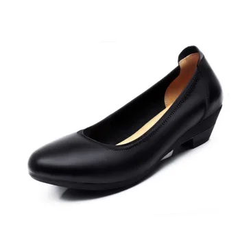2019 new low-heeled work shoes women's work shoes black professional comfort single shoes round head women's shoes
2019 new low-heeled work shoes women's work shoes black professional comfort single shoes round head women's shoes