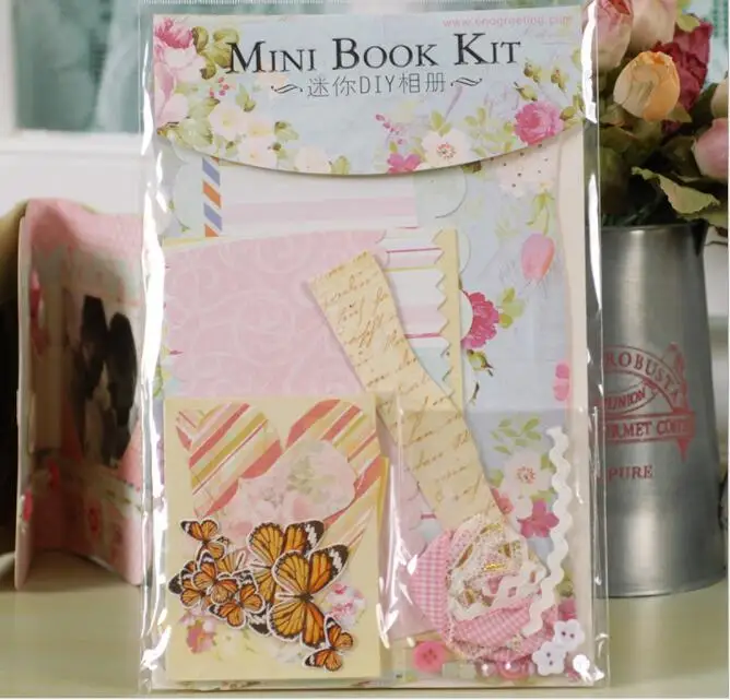 flowers theme 1 Mini DIY Self Adhesive Photo Album Set Mini Book Kit Accessories Scrapbooking Photo Album Kit Free Shipping
flowers theme 1 Mini DIY Self Adhesive Photo Album Set Mini Book Kit Accessories Scrapbooking Photo Album Kit Free Shipping