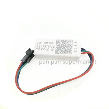 DC5-24V SP110E Bluetooth Pixel light Controller by smart phone APP For WS2812B SK6812 LPD8806 DMX512 1903 RGB/RGBW led strips
DC5-24V SP110E Bluetooth Pixel light Controller by smart phone APP For WS2812B SK6812 LPD8806 DMX512 1903 RGB/RGBW led strips