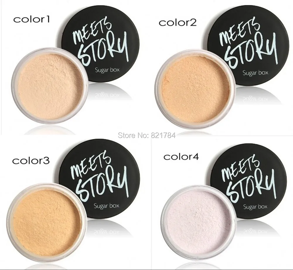 Hot selling Sugar box Loose Powder Setting Powder Ultra-Light Perfecting Finishing Powder 5 Colors 7g
Hot selling Sugar box Loose Powder Setting Powder Ultra-Light Perfecting Finishing Powder 5 Colors 7g