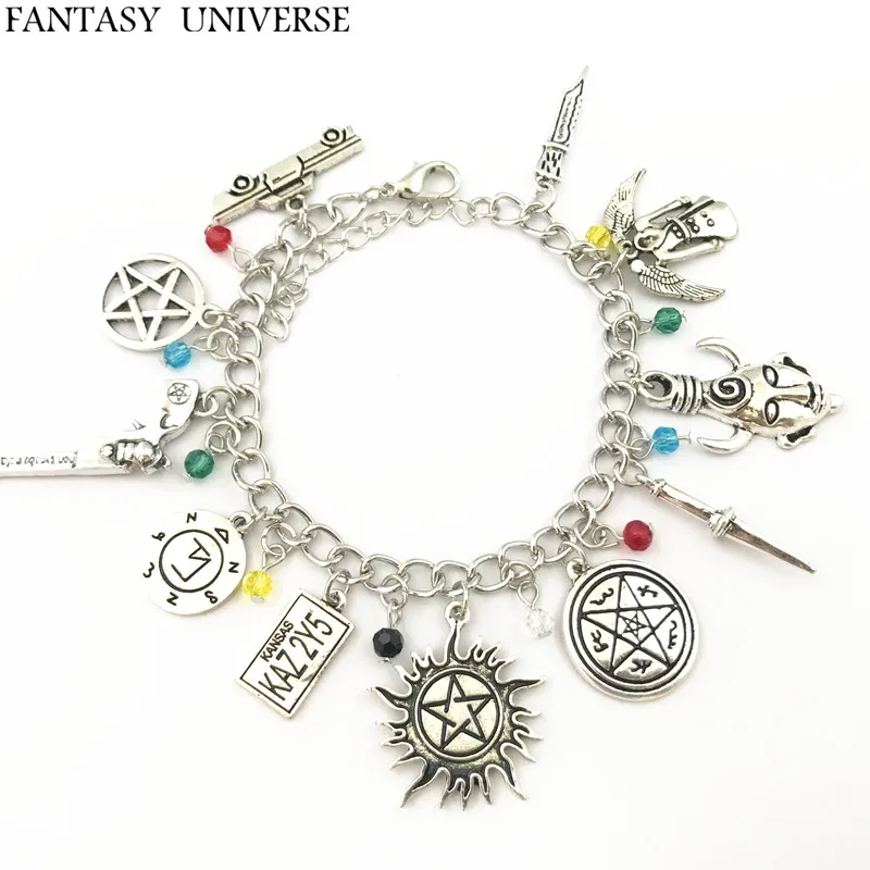 FANTASY UNIVERSE Free shipping 20pc a lot New Supernatural charm Bracelet ALLAAS01
FANTASY UNIVERSE Free shipping 20pc a lot New Supernatural charm Bracelet ALLAAS01