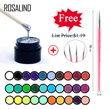 ROSALIND Buy 1 Get 1 Gift Nail Painting Gel Nail Art Design Manicure 99 Color UV LED Soak Off Varnish DIY Paint Gel nail polish
ROSALIND Buy 1 Get 1 Gift Nail Painting Gel Nail Art Design Manicure 99 Color UV LED Soak Off Varnish DIY Paint Gel nail polish