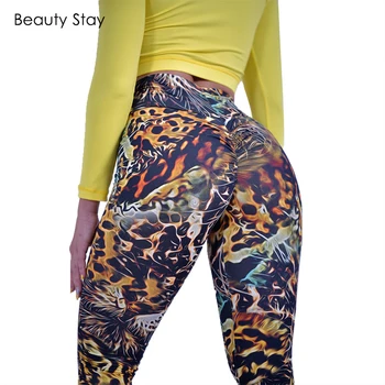 Beauty Stay Women Leggings Leopard Print Fitness Clothing Sexy Push Up Gym Wear Elastic Slim Seamless Ankle-Length Pants
Beauty Stay Women Leggings Leopard Print Fitness Clothing Sexy Push Up Gym Wear Elastic Slim Seamless Ankle-Length Pants