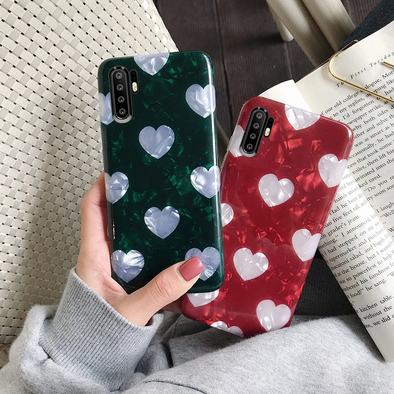 Luxury Soft Silicone Phone Case For Huawei P30 Lite P 30 Pro Love Heart Shell Glitter Case For huawei P30 p30 Back Shell
Luxury Soft Silicone Phone Case For Huawei P30 Lite P 30 Pro Love Heart Shell Glitter Case For huawei P30 p30 Back Shell