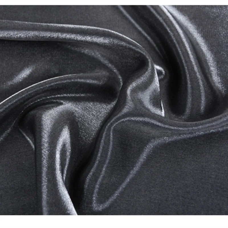 CF551 Solid Gloss Dark Grey Thick Silk Satin Tencel Cotton Linen Fabric Coloured Glaze Fashion Fabric For Women's Dress Skirt
CF551 Solid Gloss Dark Grey Thick Silk Satin Tencel Cotton Linen Fabric Coloured Glaze Fashion Fabric For Women's Dress Skirt