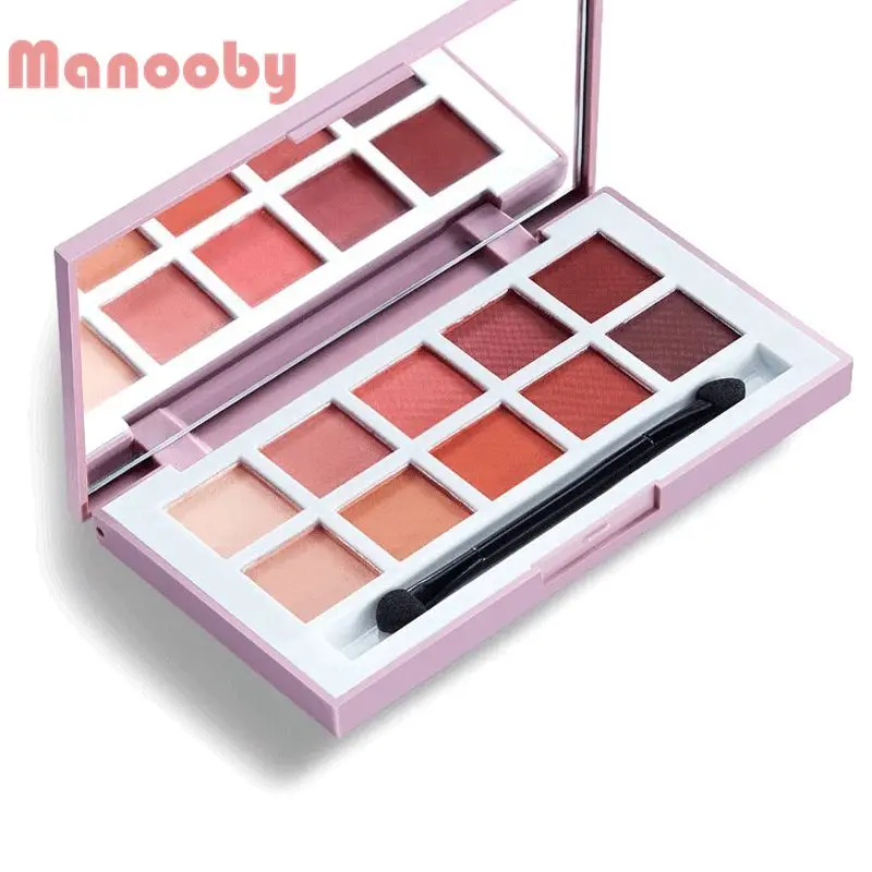 Manooby 10 Colors Eye Shadow Palette Natural Matte Eyeshadow Powder Brand Professional Eyes Makeup Pallete Maquiagem
Manooby 10 Colors Eye Shadow Palette Natural Matte Eyeshadow Powder Brand Professional Eyes Makeup Pallete Maquiagem