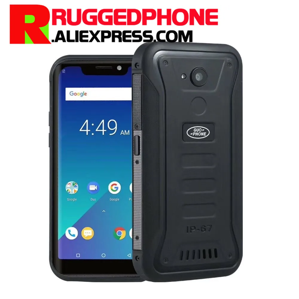 Guophone X3 IP68 waterproof Waterproof mobile phone Android 8.1 MTK6739 Quad Core 5.5" 4500mAh 2GB+16GB 8MP 4G LTE smartphone
Guophone X3 IP68 waterproof Waterproof mobile phone Android 8.1 MTK6739 Quad Core 5.5" 4500mAh 2GB+16GB 8MP 4G LTE smartphone