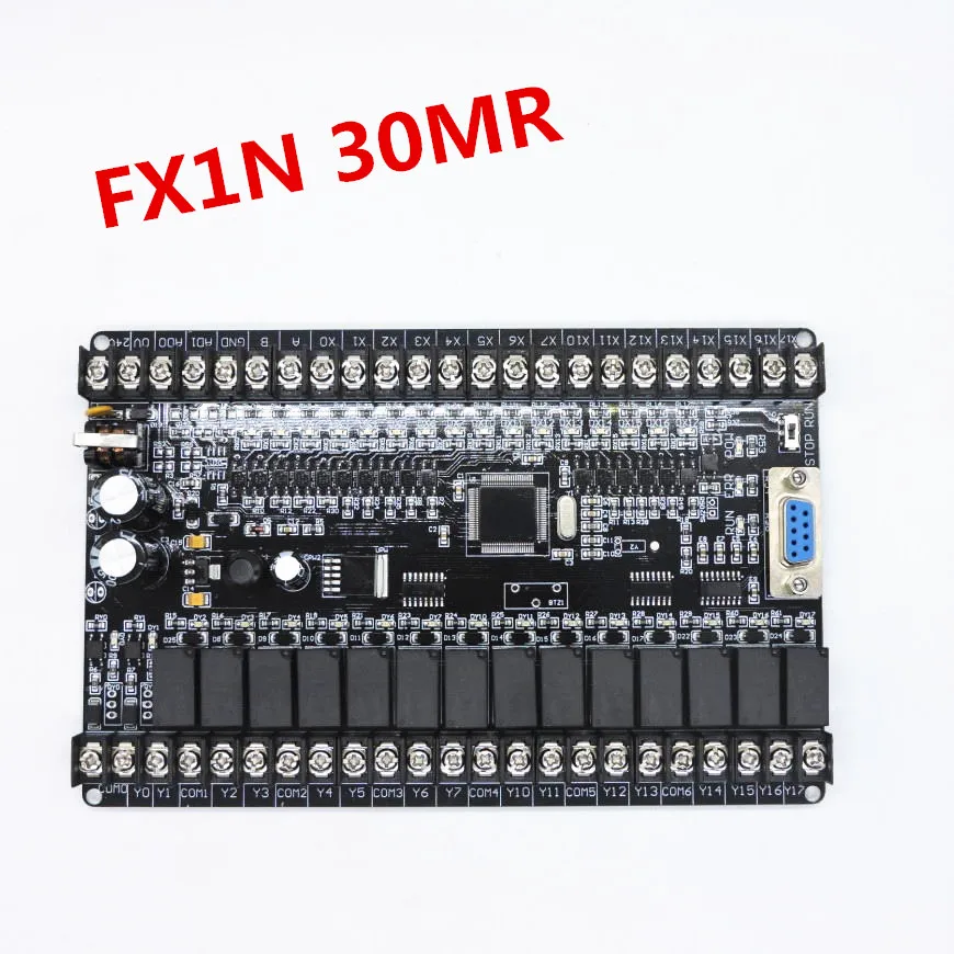 PLC industrial control board FX1N 30MR direct download monitor programmable controller | Электроника