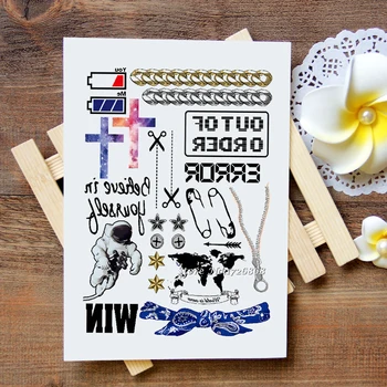 Waterproof Temporary Tattoos Stickers old school style Arm Tattoo Flash Water Transfer Tattoos fake tattoos for women men #643
Waterproof Temporary Tattoos Stickers old school style Arm Tattoo Flash Water Transfer Tattoos fake tattoos for women men #643