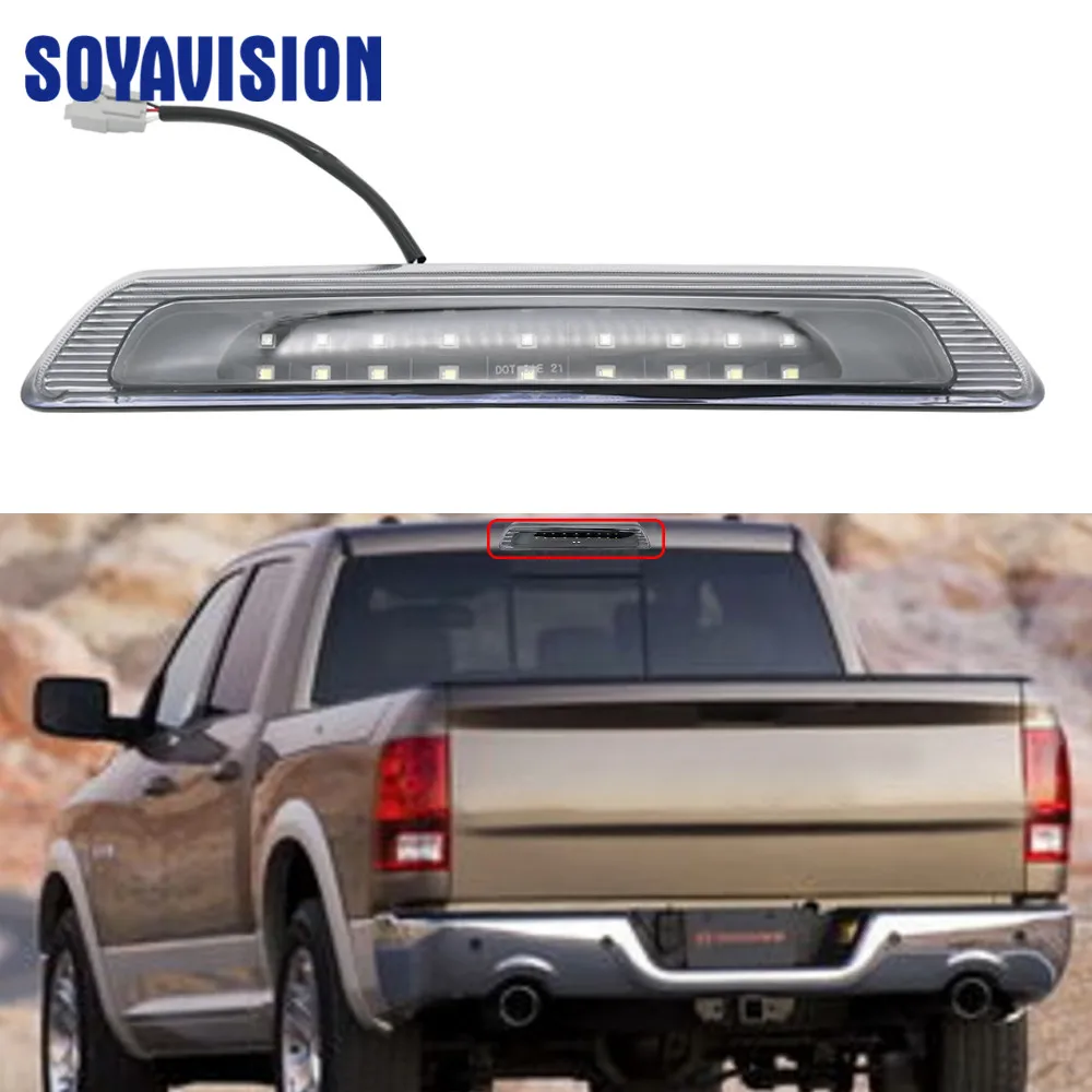 For 07-18 Toyota Tundra Car LED High Mount Level Tail Light Third 3RD Brake Stop Rear Tail Light Lamp 12V Smoke/Clear
For 07-18 Toyota Tundra Car LED High Mount Level Tail Light Third 3RD Brake Stop Rear Tail Light Lamp 12V Smoke/Clear