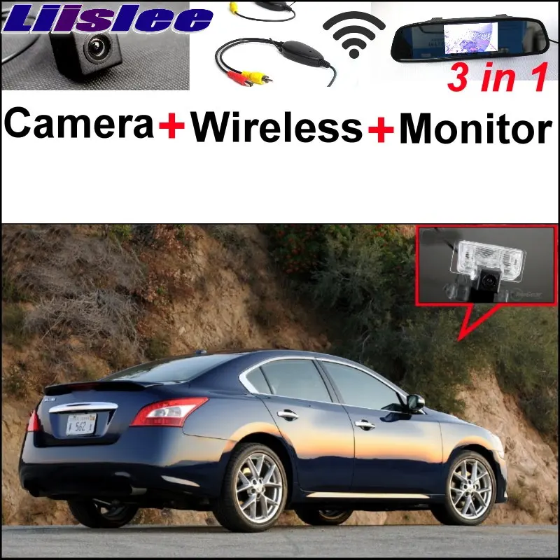 Liislee For Nissan Maxima 2003~2016 3 in1 Special Rear View Camera + Wireless Receiver + Mirror Monitor Easy DIY Parking System
Liislee For Nissan Maxima 2003~2016 3 in1 Special Rear View Camera + Wireless Receiver + Mirror Monitor Easy DIY Parking System