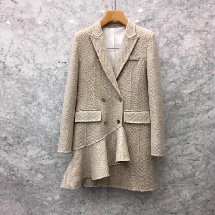 Women Autumn & Winter Wool & Blends Overcoat Female Blend Basic Jacket Coat Cashmere Jackets Plaid Outerwear & Coats
Women Autumn & Winter Wool & Blends Overcoat Female Blend Basic Jacket Coat Cashmere Jackets Plaid Outerwear & Coats