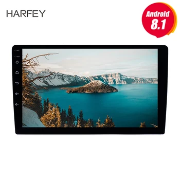 Harfey Android8.1 9" 2din Touchscreen HD 1080P Universal Car Radio GPS Navigation Wifi car Multimedia Player Support Mirror Link