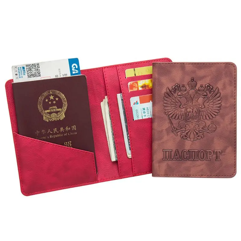2019 Russian Passport Holder Cover Wallet RFID Blocking PU Leather Credit Card Holder Case Travel Organizer
2019 Russian Passport Holder Cover Wallet RFID Blocking PU Leather Credit Card Holder Case Travel Organizer