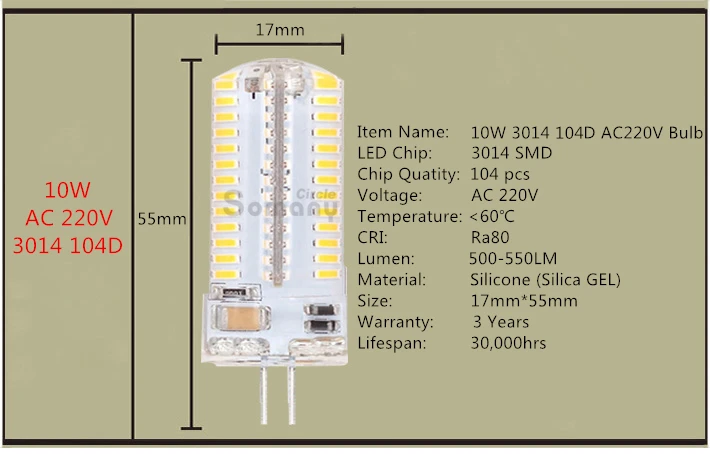 G4 LED Bulb SMD 2835 3014 G4 LED Lamp 3W 4W 5W 6W 7W 10W LED Light AC –  hsd-test