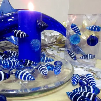 6pcs Glass conch design decorative candlestick accessories handmade murano glass marine animal family party Candle decoration
6pcs Glass conch design decorative candlestick accessories handmade murano glass marine animal family party Candle decoration