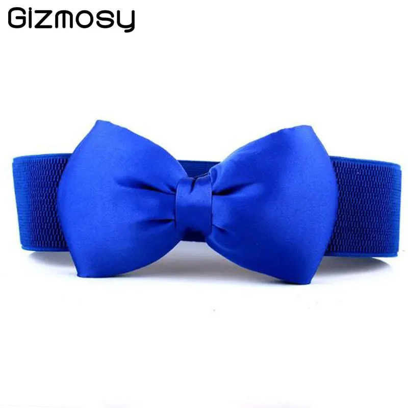 1 PC 2017 Hot Sale Women Belt Lace Bowknot Cummerbunds Elastic Bow Wide Stretch Waistband Waist Belt 9 Colors For Girls BN048-1
1 PC 2017 Hot Sale Women Belt Lace Bowknot Cummerbunds Elastic Bow Wide Stretch Waistband Waist Belt 9 Colors For Girls BN048-1