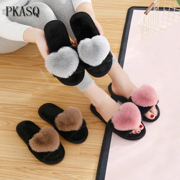 PKSAQ Women Black Cotton slippers Women Warm Cute Heart Slippers Winter Cotton Shoes Indoor Thermal Home shoes Flip Flop #AN01
PKSAQ Women Black Cotton slippers Women Warm Cute Heart Slippers Winter Cotton Shoes Indoor Thermal Home shoes Flip Flop #AN01