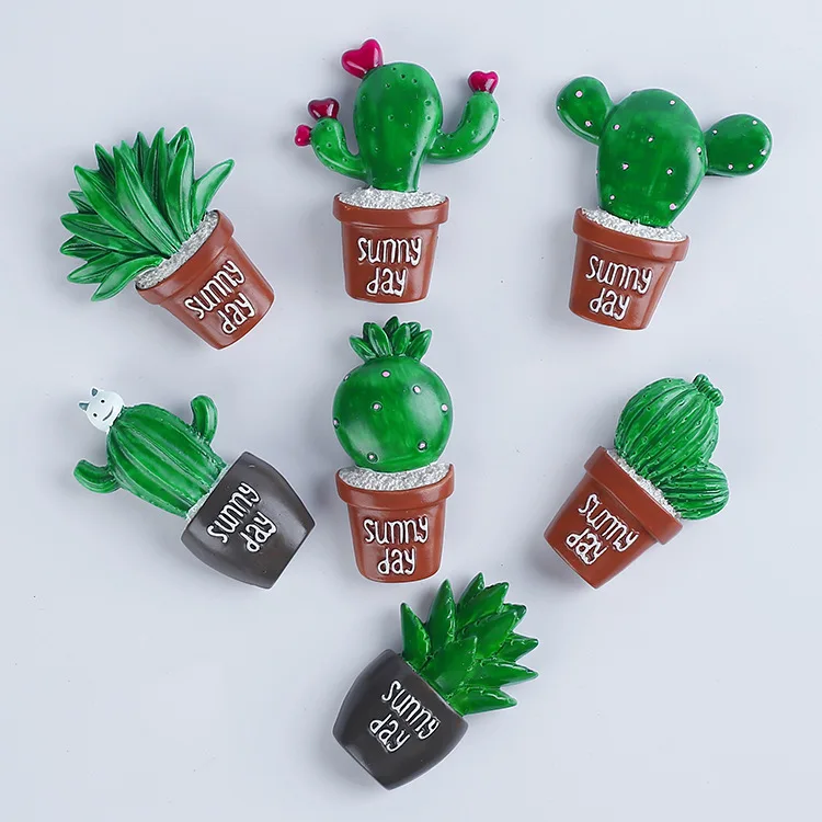 Creative Succulents Plant Shape Fridge Magnets Cute Simulate Green Cactus Decorative Refrigerator Souvenir Sticker
Creative Succulents Plant Shape Fridge Magnets Cute Simulate Green Cactus Decorative Refrigerator Souvenir Sticker