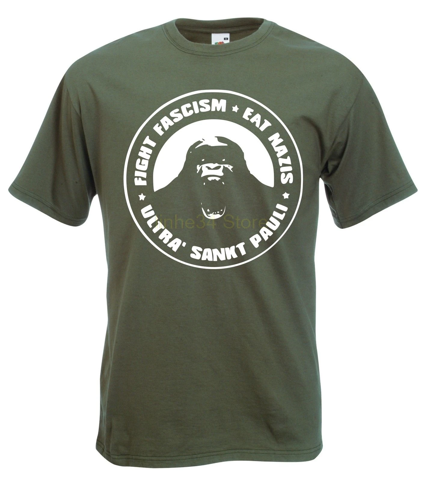 2019 St Pauli Mange Nazis T Shirt Ultra T Shirt De Fan Punk Footballerer Couleurs 3D Print Men's High Quality Tee Shirt
2019 St Pauli Mange Nazis T Shirt Ultra T Shirt De Fan Punk Footballerer Couleurs 3D Print Men's High Quality Tee Shirt