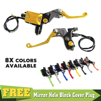 7/8" Brake Master Cylinder Reservoir Lever For Suzuki RM85 125 250 RMZ250 450 DR250R/S RMX250S 450Z DRZ400 S/SM LTZ400 450
7/8" Brake Master Cylinder Reservoir Lever For Suzuki RM85 125 250 RMZ250 450 DR250R/S RMX250S 450Z DRZ400 S/SM LTZ400 450