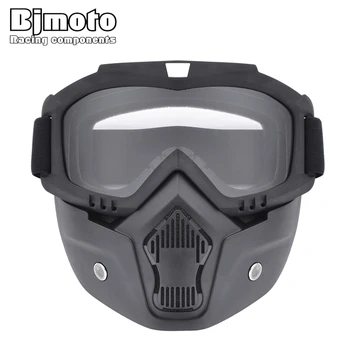 Bjmoto Motorcycle Modular Mask Detachable Goggle Bicycles goggles Windproof Moto Open Face Helmet Cross Helmets Mask Goggles
Bjmoto Motorcycle Modular Mask Detachable Goggle Bicycles goggles Windproof Moto Open Face Helmet Cross Helmets Mask Goggles