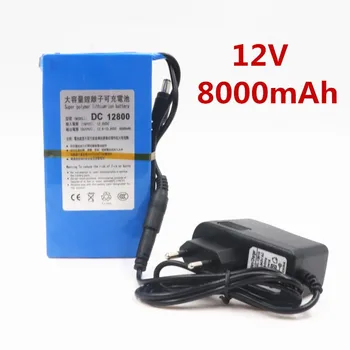 2020 New DC12800 DC 12V 8000MAH Li-ion Super Powerful Rechargeable Battery For Camera With Plug
2020 New DC12800 DC 12V 8000MAH Li-ion Super Powerful Rechargeable Battery For Camera With Plug