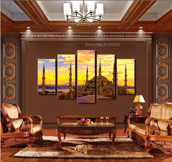 5 Panels Retro Urban Architecture Canvas Painting Landscape Painting Wall Art Home Decor For Living Room Unframed
5 Panels Retro Urban Architecture Canvas Painting Landscape Painting Wall Art Home Decor For Living Room Unframed
