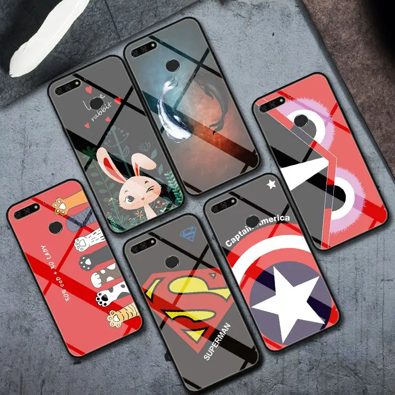 Glass Phone Case For Honor 7A Pro/Honor 10/Honor 7C 5.99'' Good Cover For Honor 7C RU 5.7''Coque For Huawei Y6 Y7 Pro Prime 2018
Glass Phone Case For Honor 7A Pro/Honor 10/Honor 7C 5.99'' Good Cover For Honor 7C RU 5.7''Coque For Huawei Y6 Y7 Pro Prime 2018
