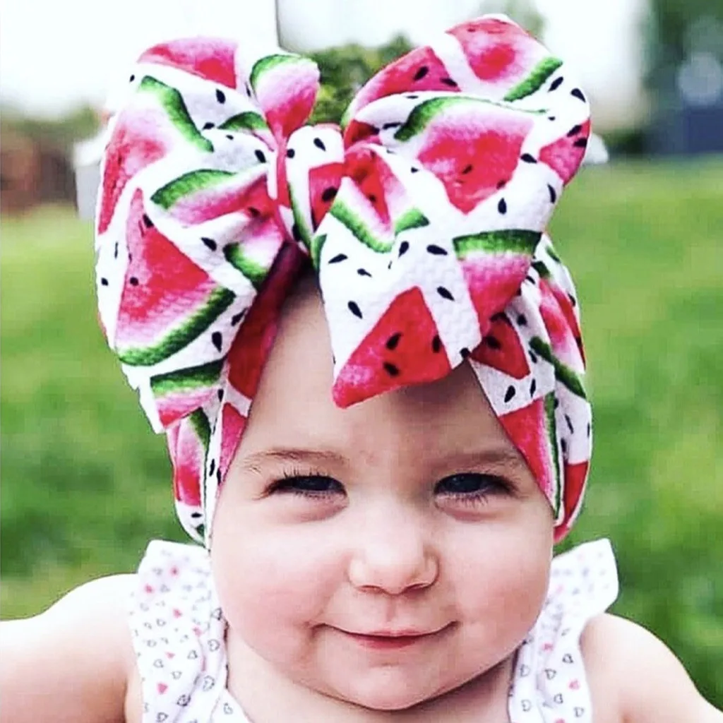 Baby Bow Headband Cute Unisex Watermelon print Hair Ball Multicolor Headband Elastic Big Bow Design Hair Band Acessorios @35
Baby Bow Headband Cute Unisex Watermelon print Hair Ball Multicolor Headband Elastic Big Bow Design Hair Band Acessorios @35