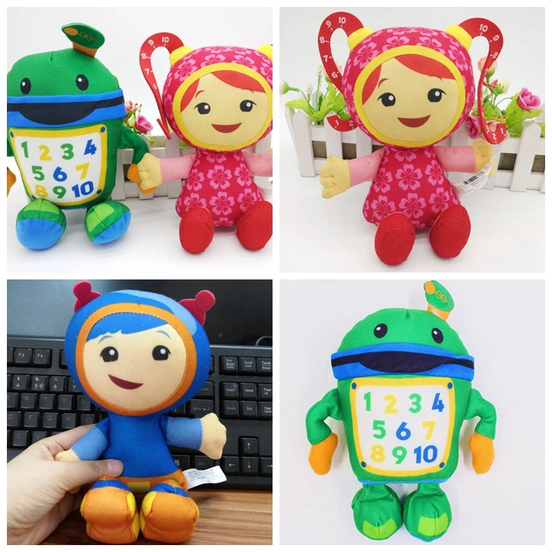 3pcs 20cm Team Umizoomi counting city's little brother and sister Plush Doll toys for Kids Children Christmas Gift
3pcs 20cm Team Umizoomi counting city's little brother and sister Plush Doll toys for Kids Children Christmas Gift