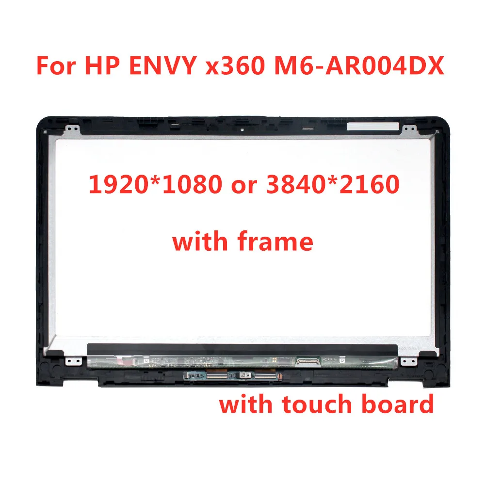 15.6"LCD Touch Screen Display Panel Assembly LTN156HL07-301 LP156WF6.SPL1 LTN156FL02 For HP ENVY x360 M6-AR004DX
15.6"LCD Touch Screen Display Panel Assembly LTN156HL07-301 LP156WF6.SPL1 LTN156FL02 For HP ENVY x360 M6-AR004DX