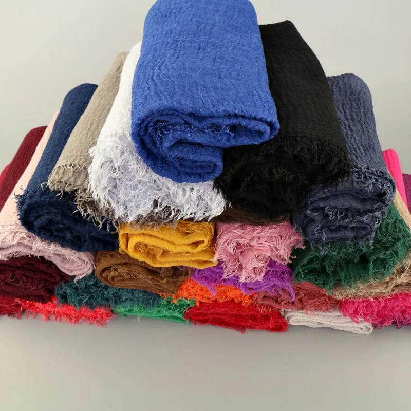 Ladies Fashion Plain Oversize Bubble Fringes Viscose Shawl Wrap Headband Pashmina Scarves and Hijabs Maxi Wrinkle Muslim Sjaal
Ladies Fashion Plain Oversize Bubble Fringes Viscose Shawl Wrap Headband Pashmina Scarves and Hijabs Maxi Wrinkle Muslim Sjaal
