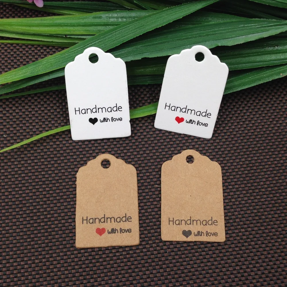 100Pcs 3x2cm Kraft Wedding Party Gift Tags,DIY Gift Boxes Packaging Labels Paper Handmade With Love Garment Hang Price Tag
100Pcs 3x2cm Kraft Wedding Party Gift Tags,DIY Gift Boxes Packaging Labels Paper Handmade With Love Garment Hang Price Tag